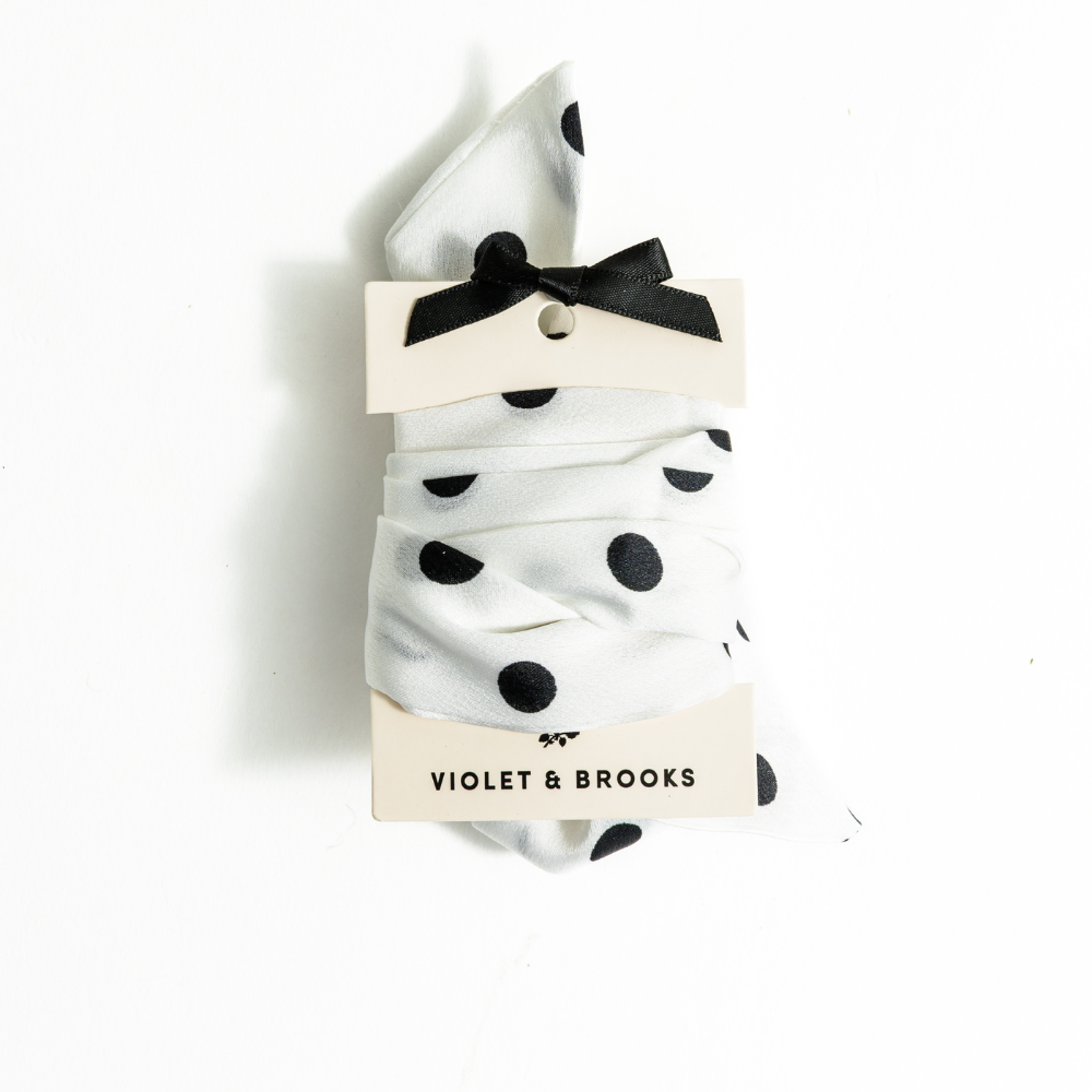 Dot Skinny Scarf
