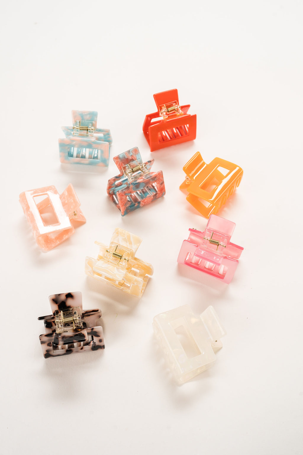 Petite Hair Claw Trio