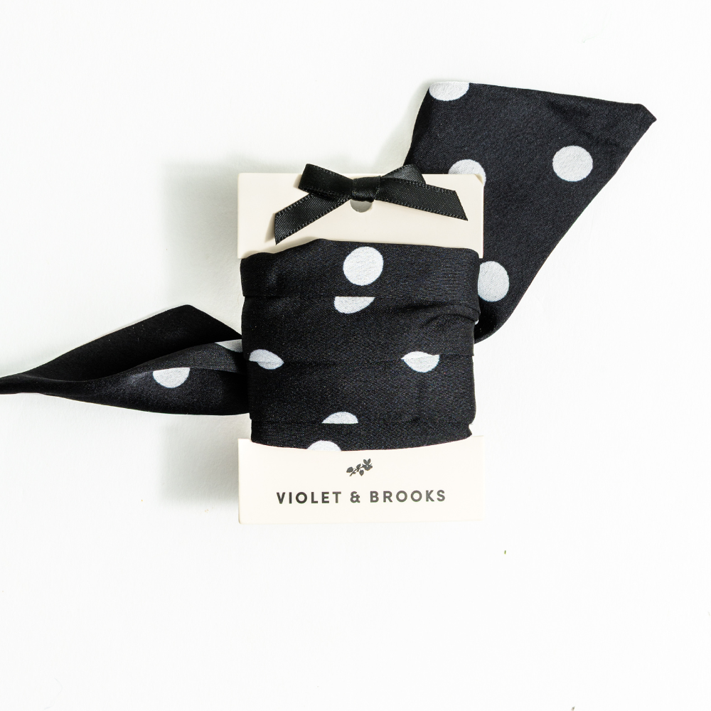 Dot Skinny Scarf
