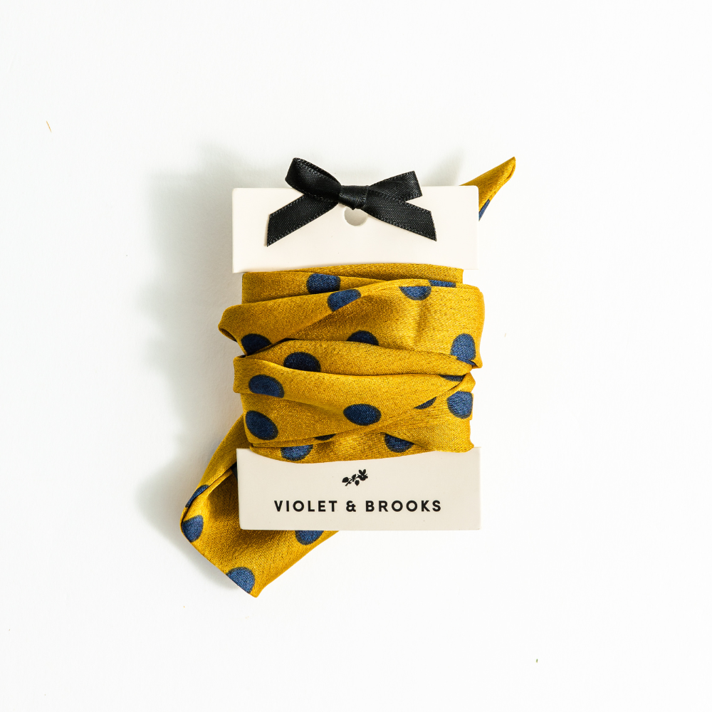 Dot Skinny Scarf