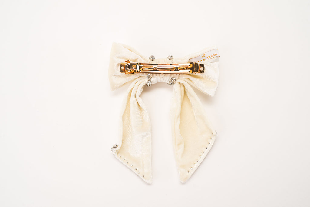 Chloe Embellished Bow Barrette