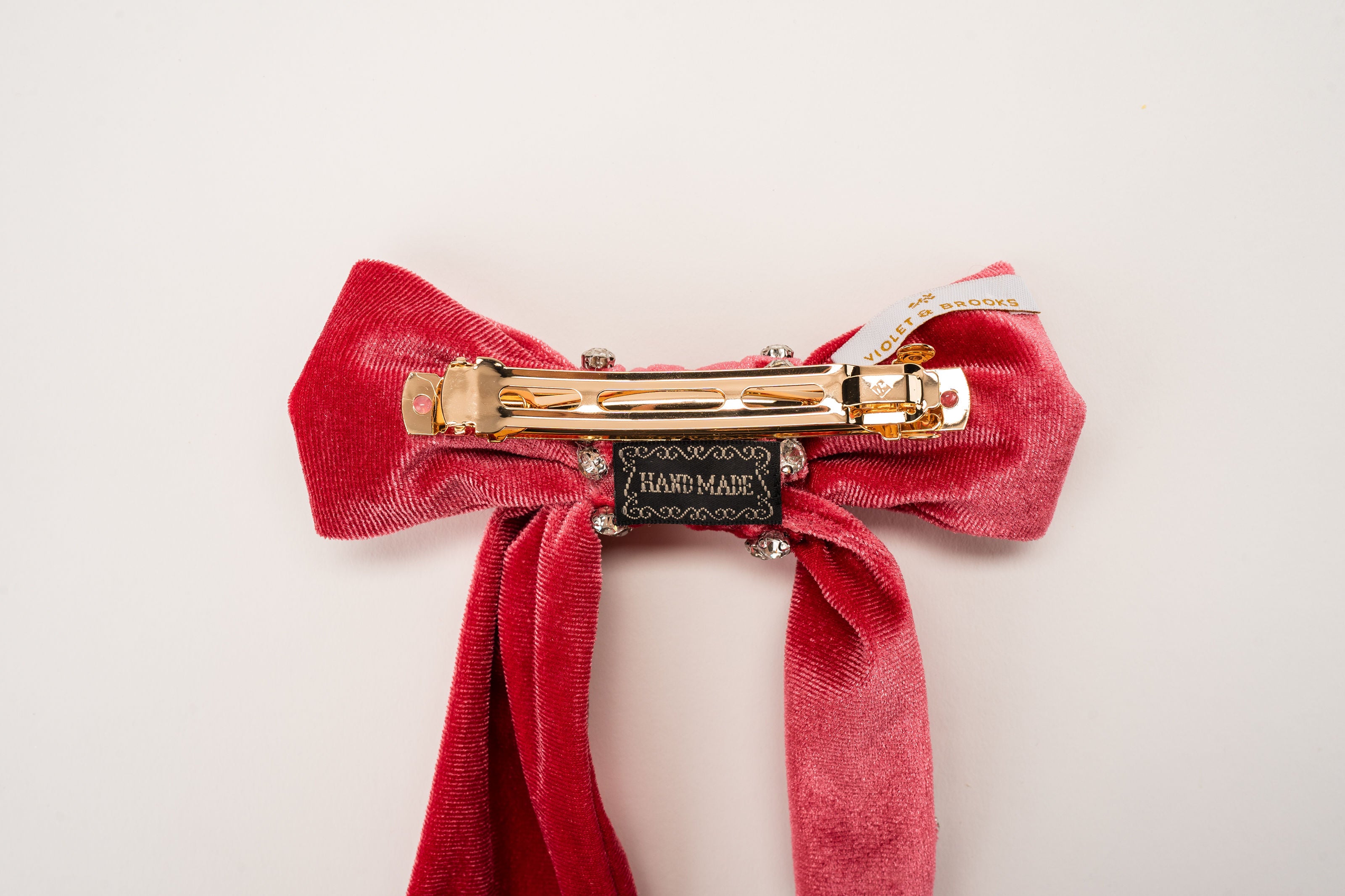 Chloe Embellished Bow Barrette