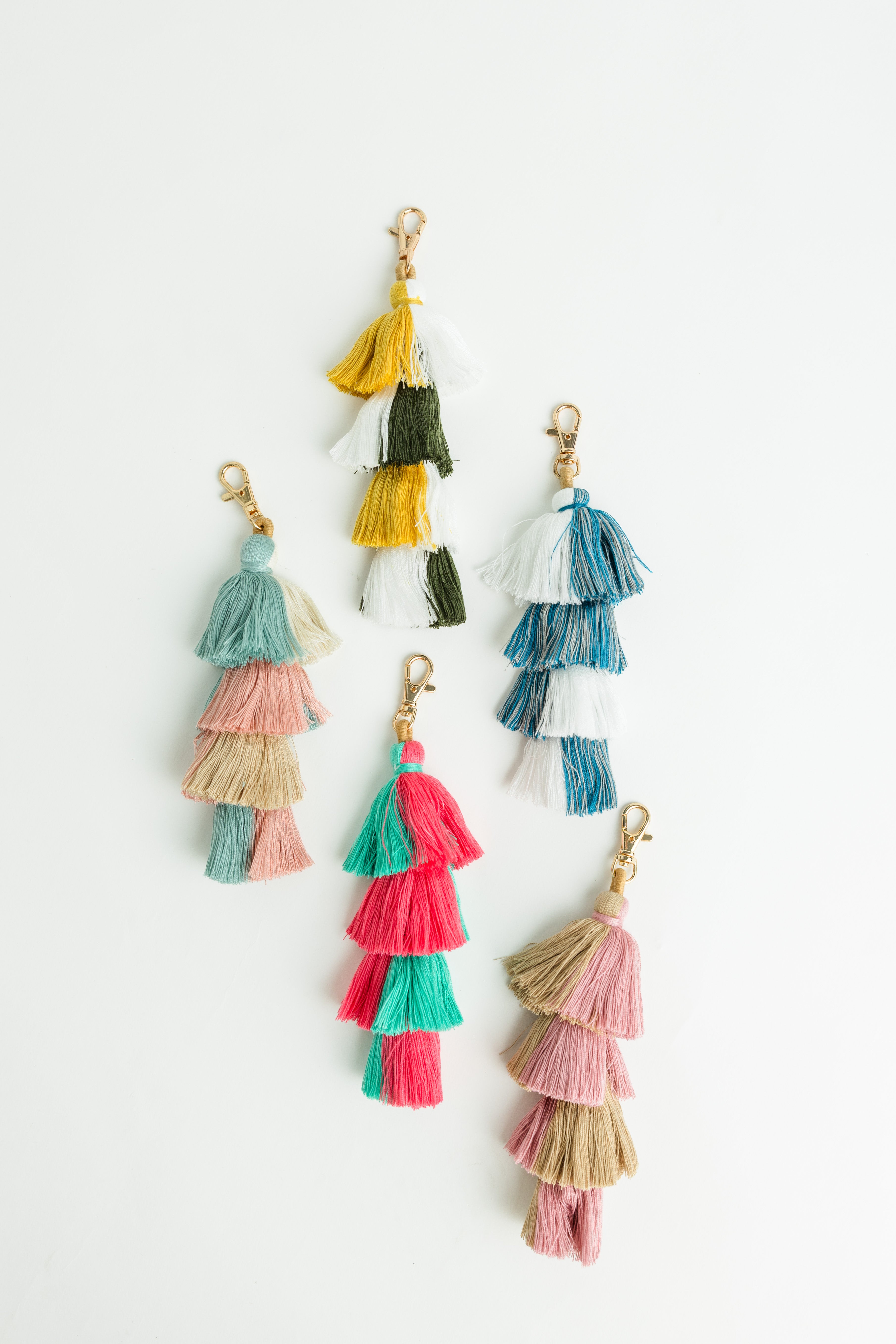 Drapery Tassel Bag Charm