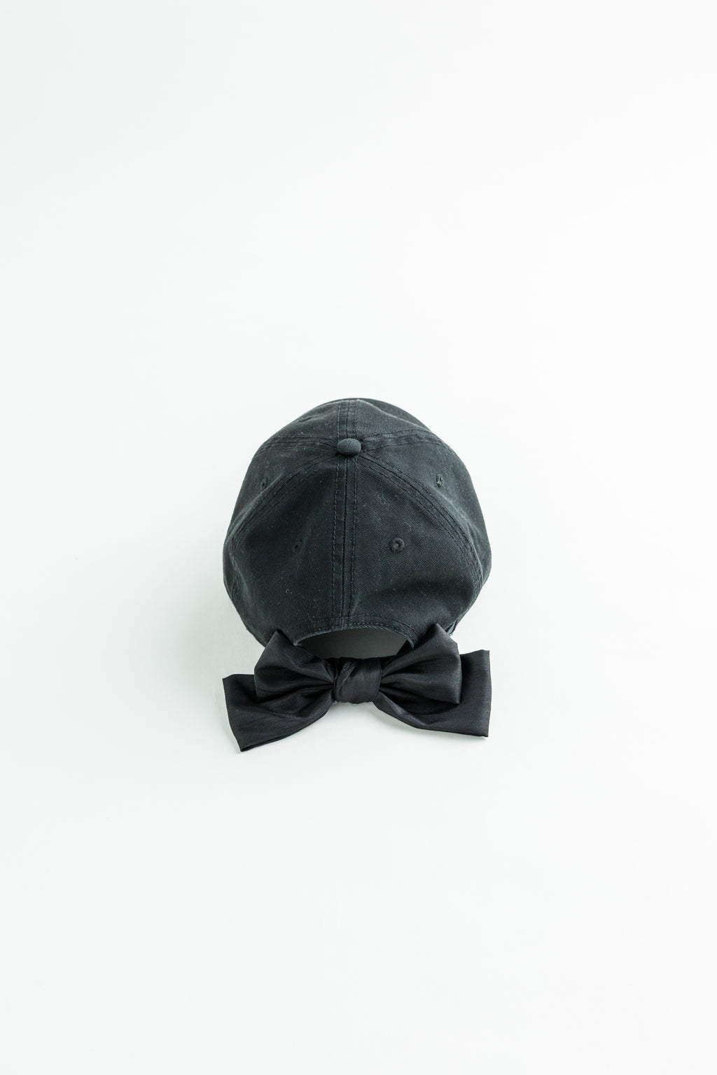 Cotton Dupioni Bow Cap