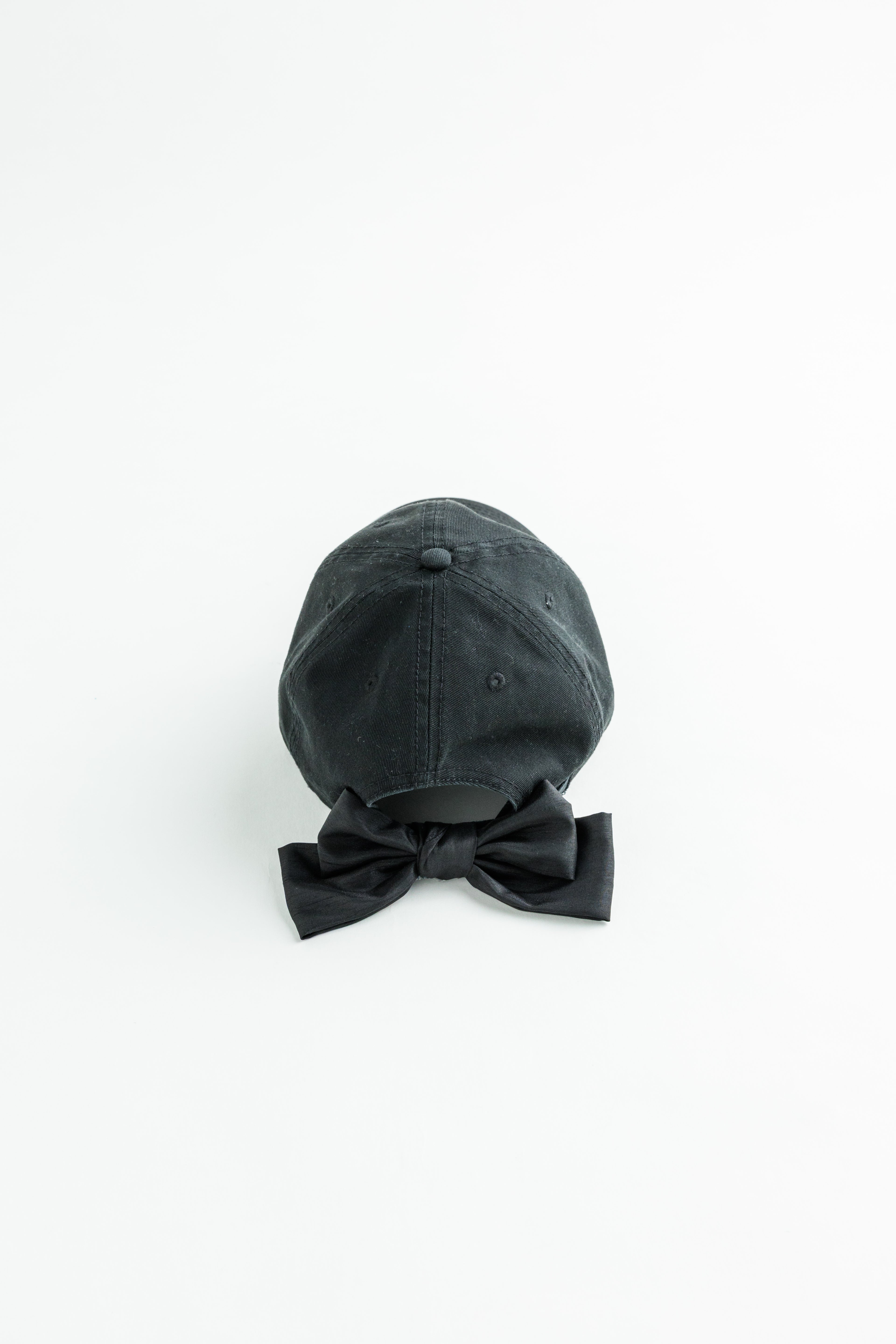Cotton Dupioni Bow Cap