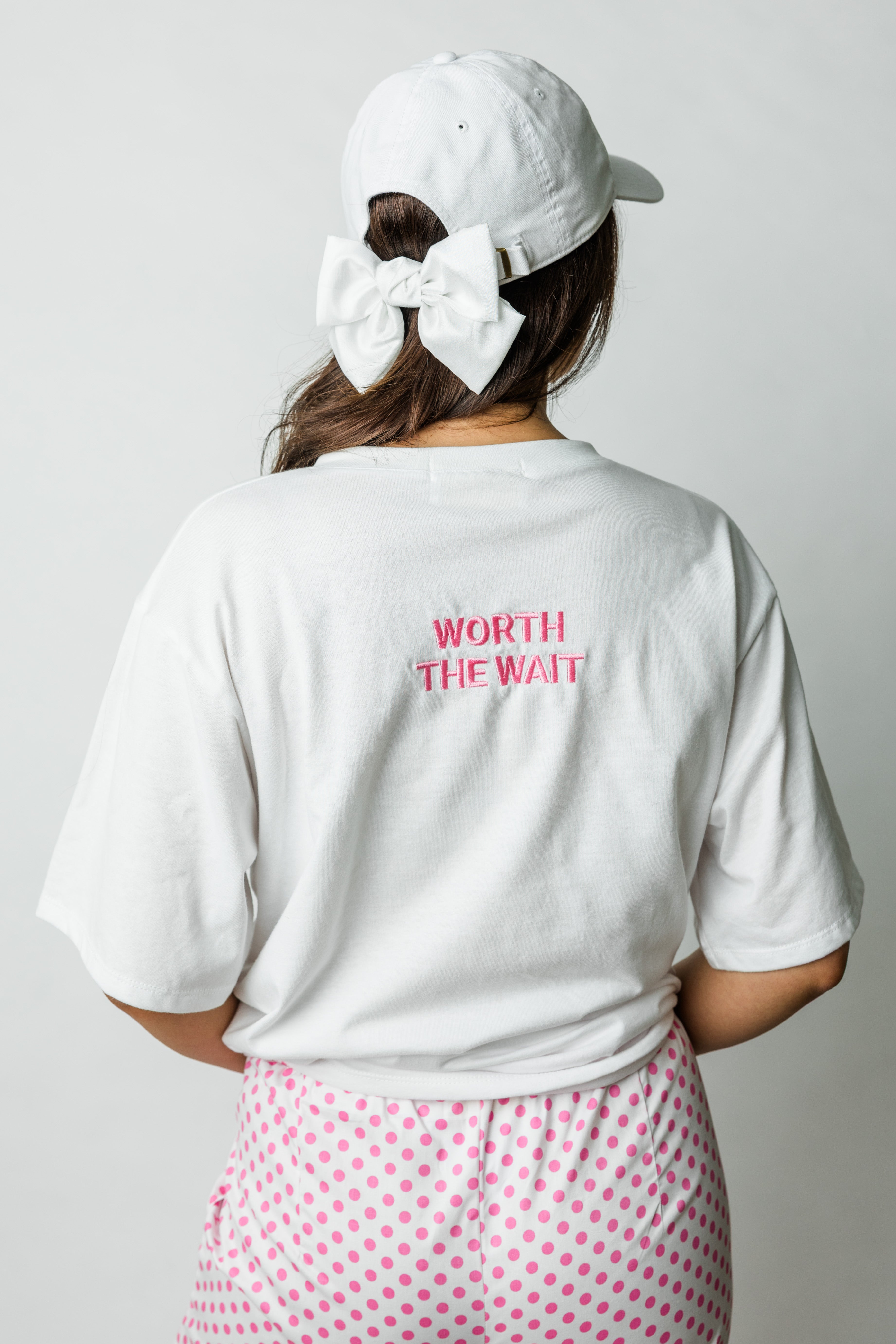 Cotton Dupioni Bow Cap