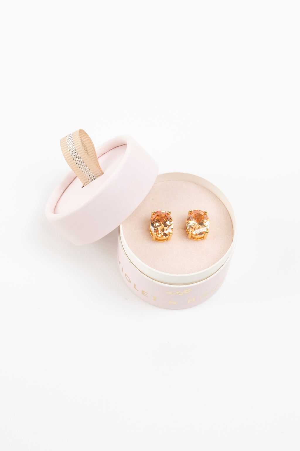 Mia Sparkle Crystal Post Earrings