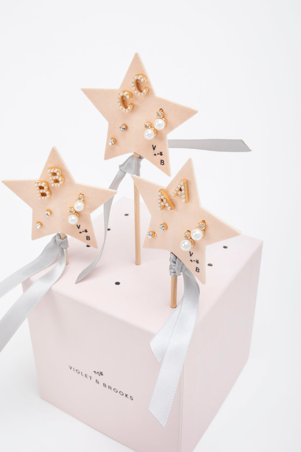 Mini Pearlie Initial Star Pennant