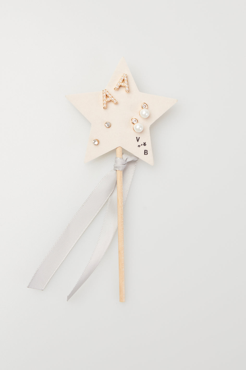 Mini Pearlie Initial Star Pennant