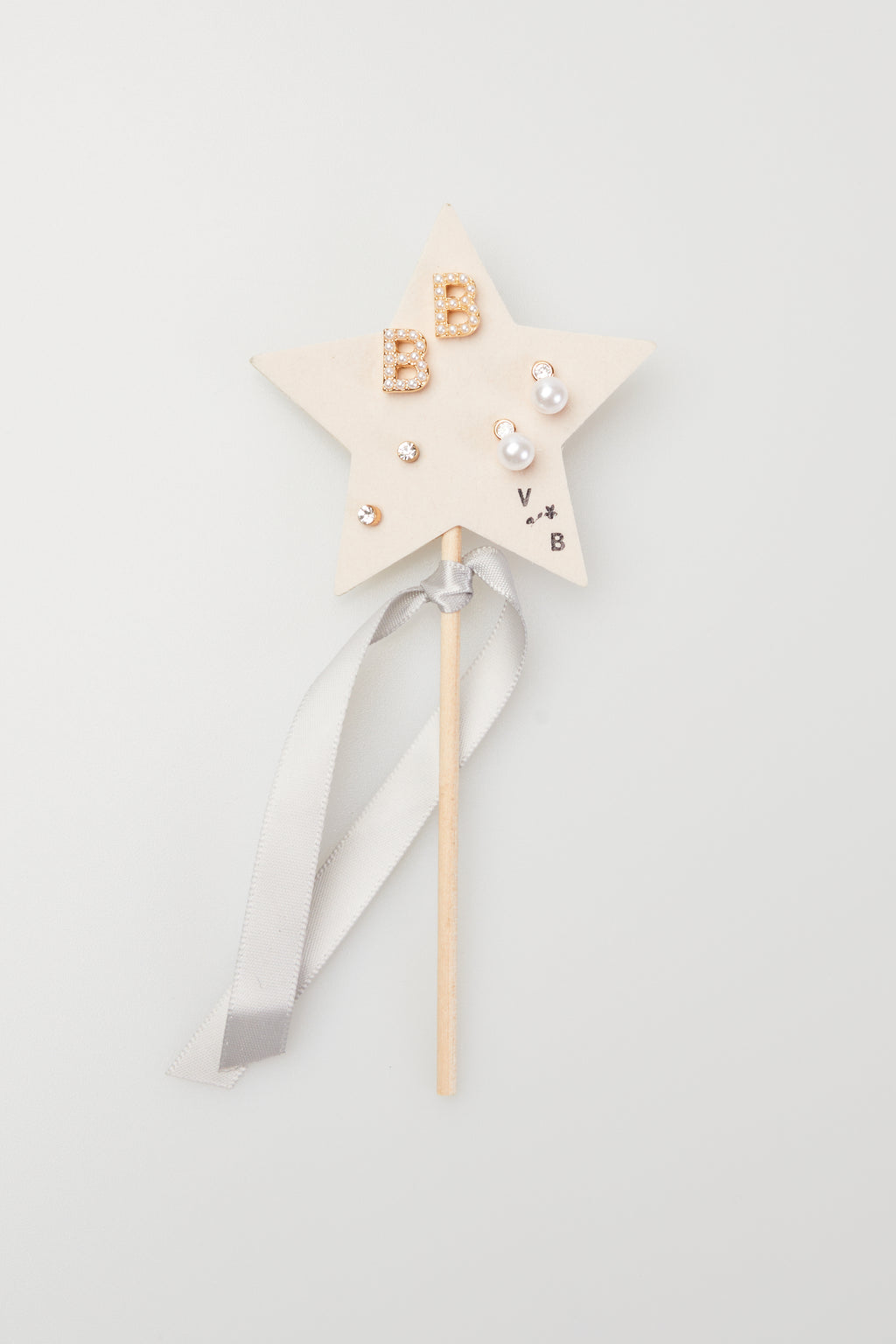 Mini Pearlie Initial Star Pennant