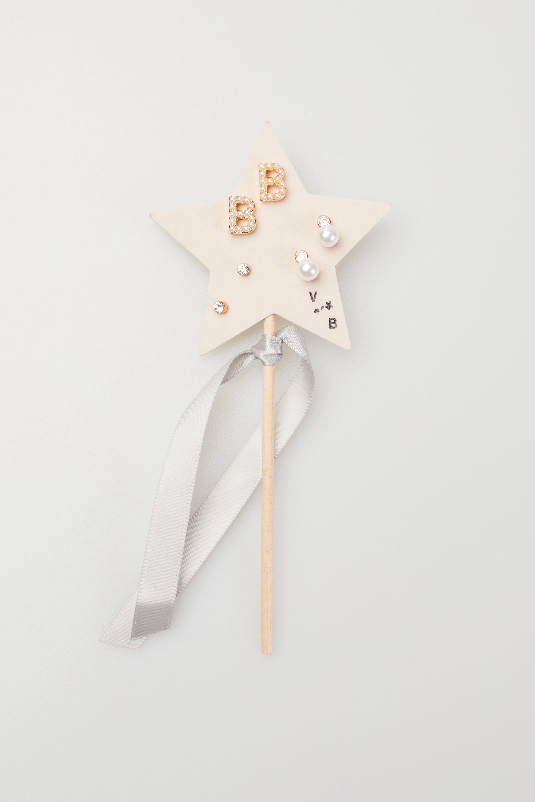 Mini Pearlie Initial Star Pennant