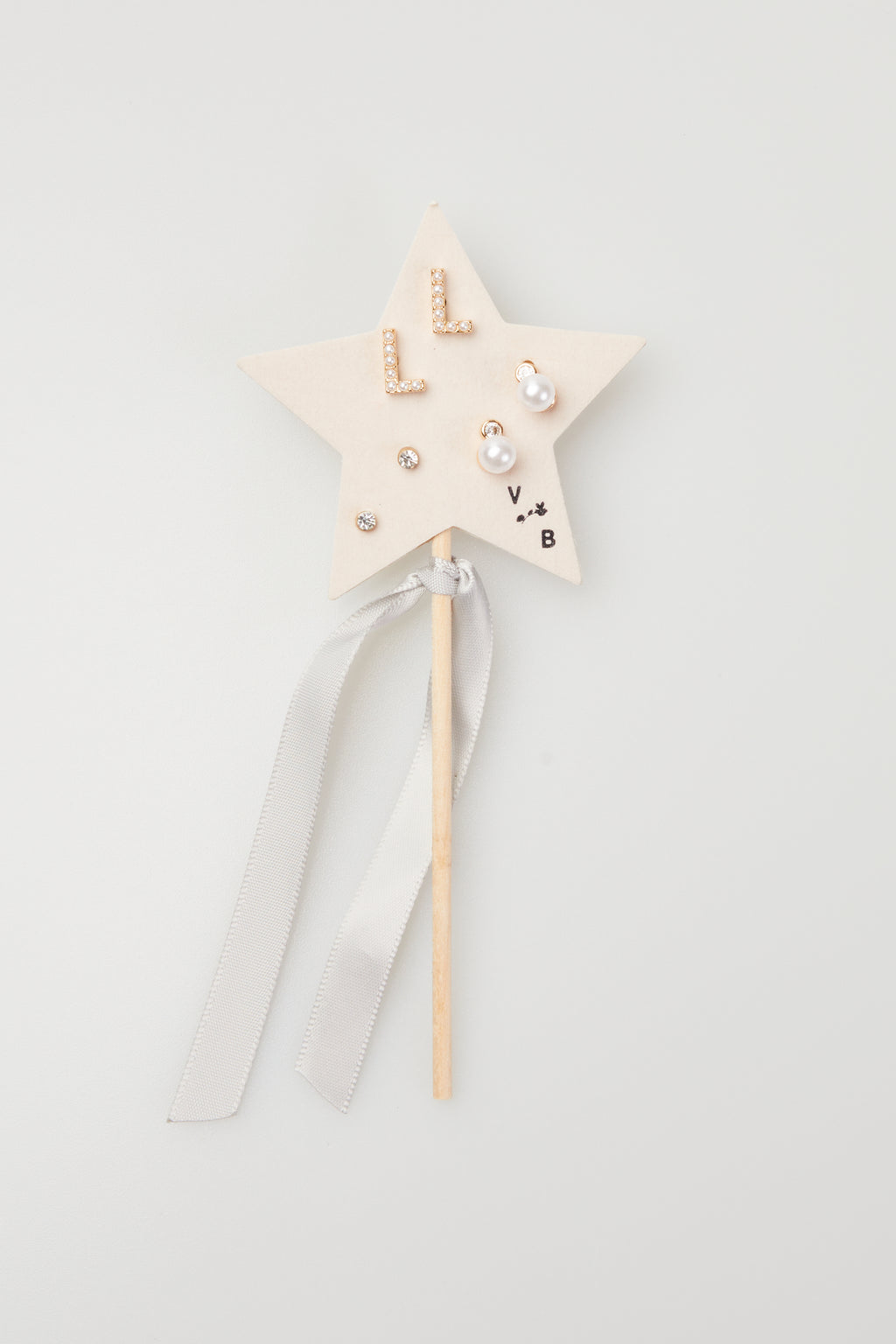 Mini Pearlie Initial Star Pennant