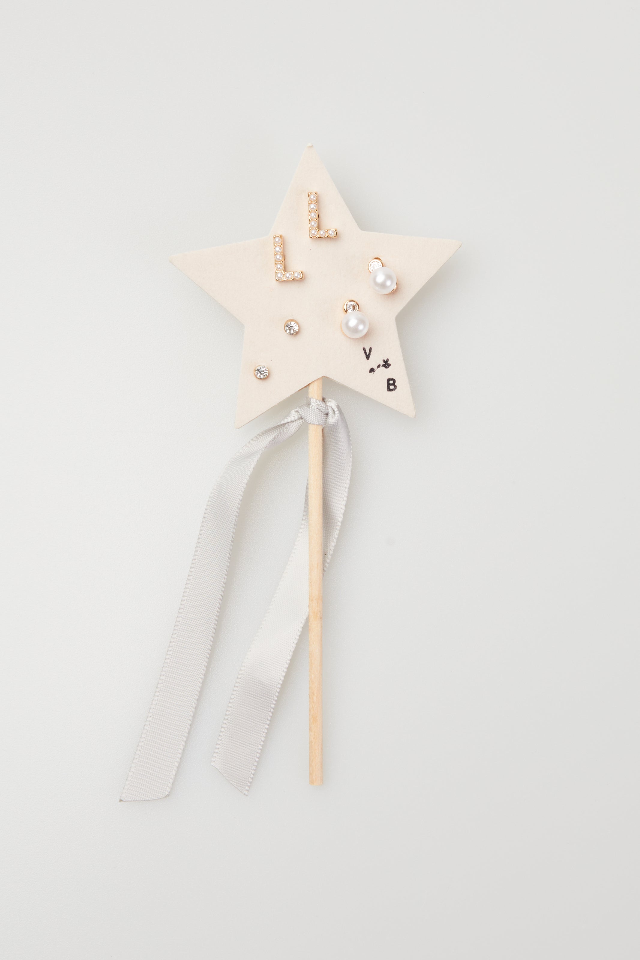 Mini Pearlie Initial Star Pennant