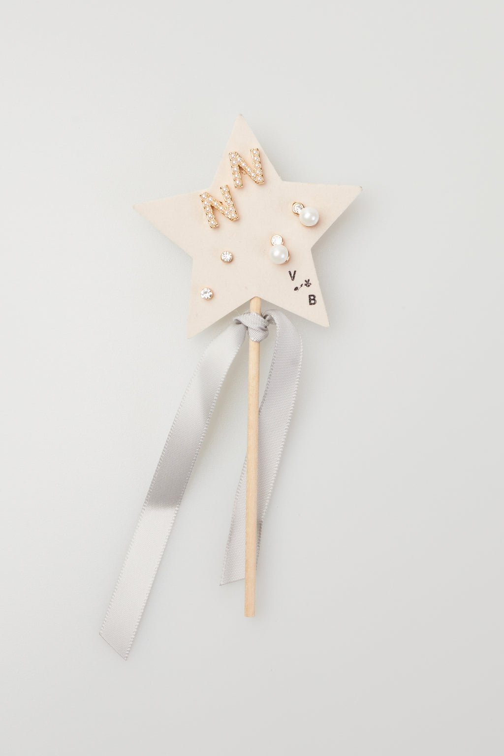 Mini Pearlie Initial Star Pennant