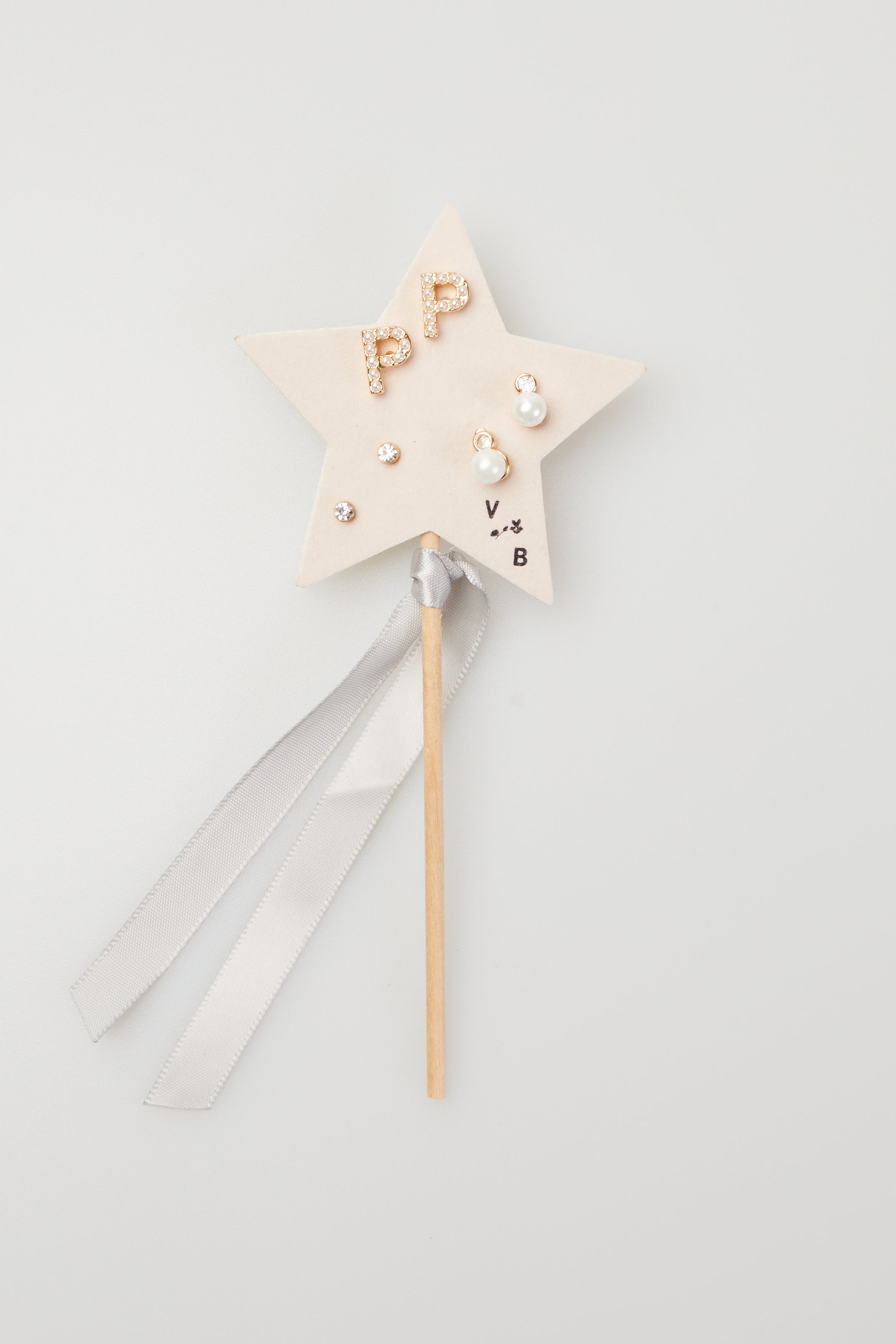 Mini Pearlie Initial Star Pennant