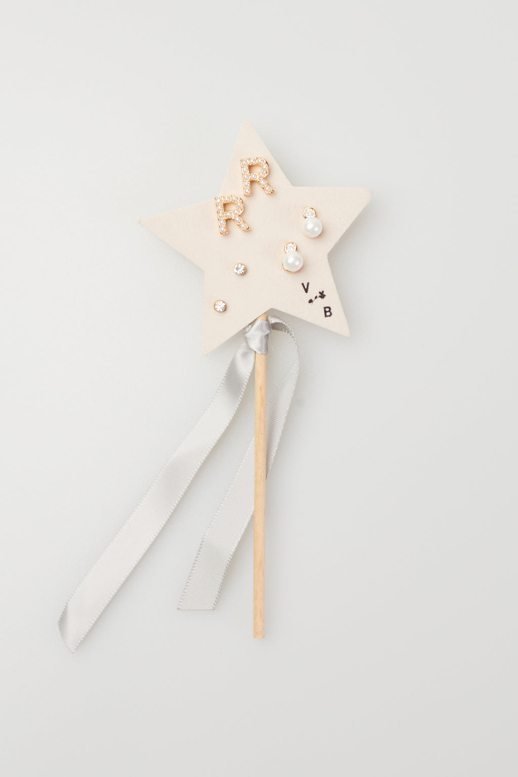 Mini Pearlie Initial Star Pennant