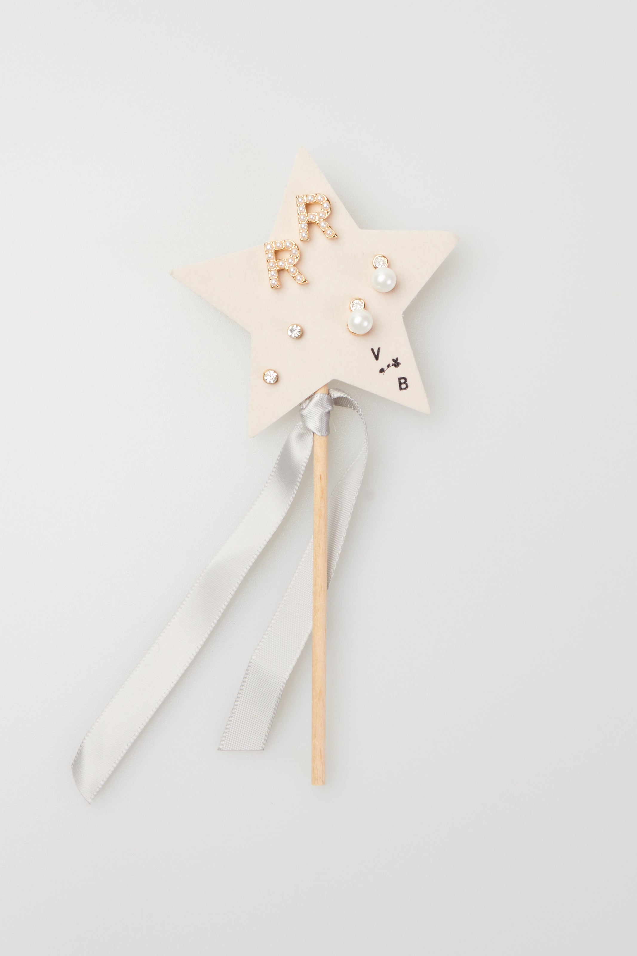 Mini Pearlie Initial Star Pennant