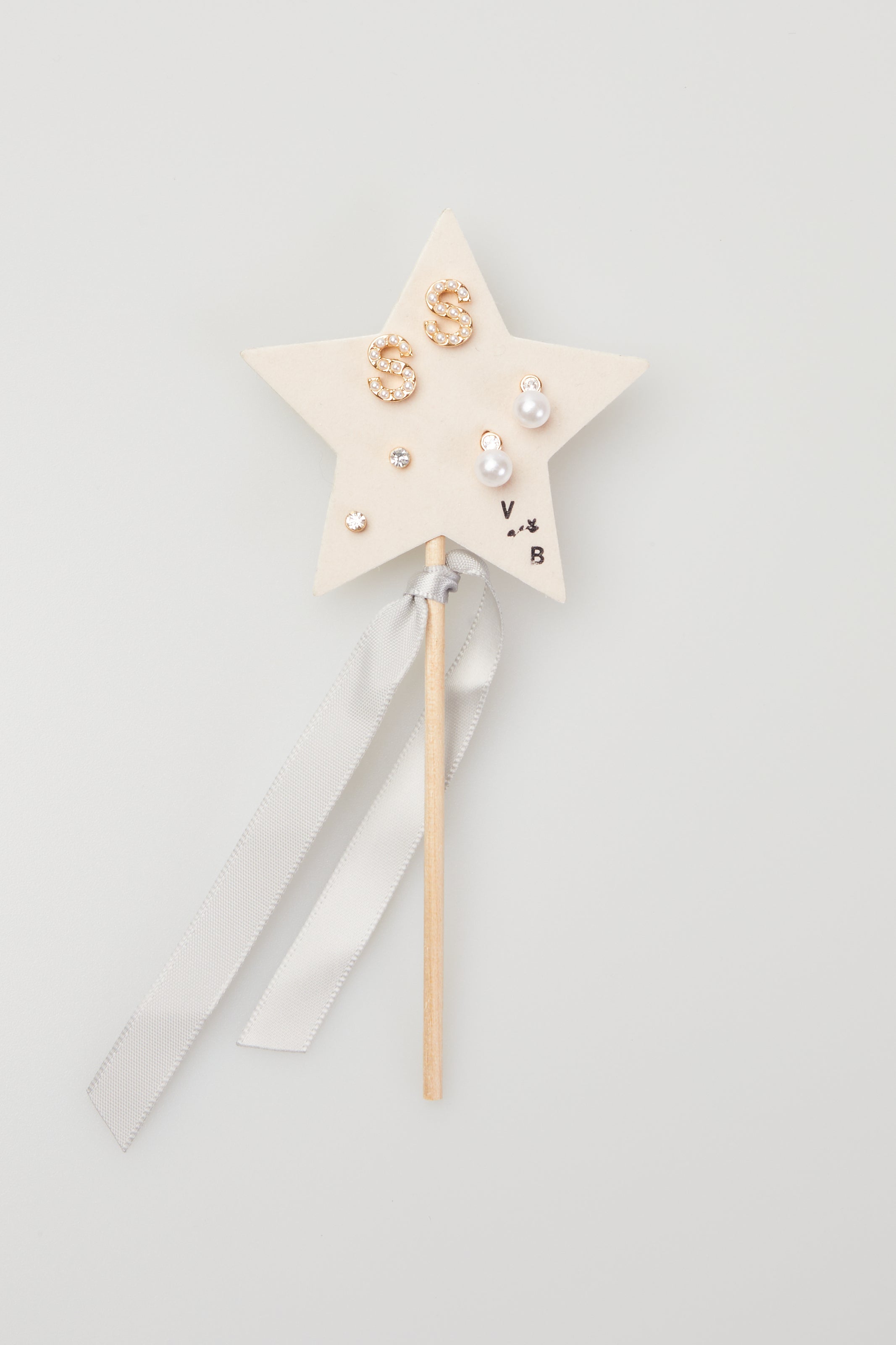 Mini Pearlie Initial Star Pennant