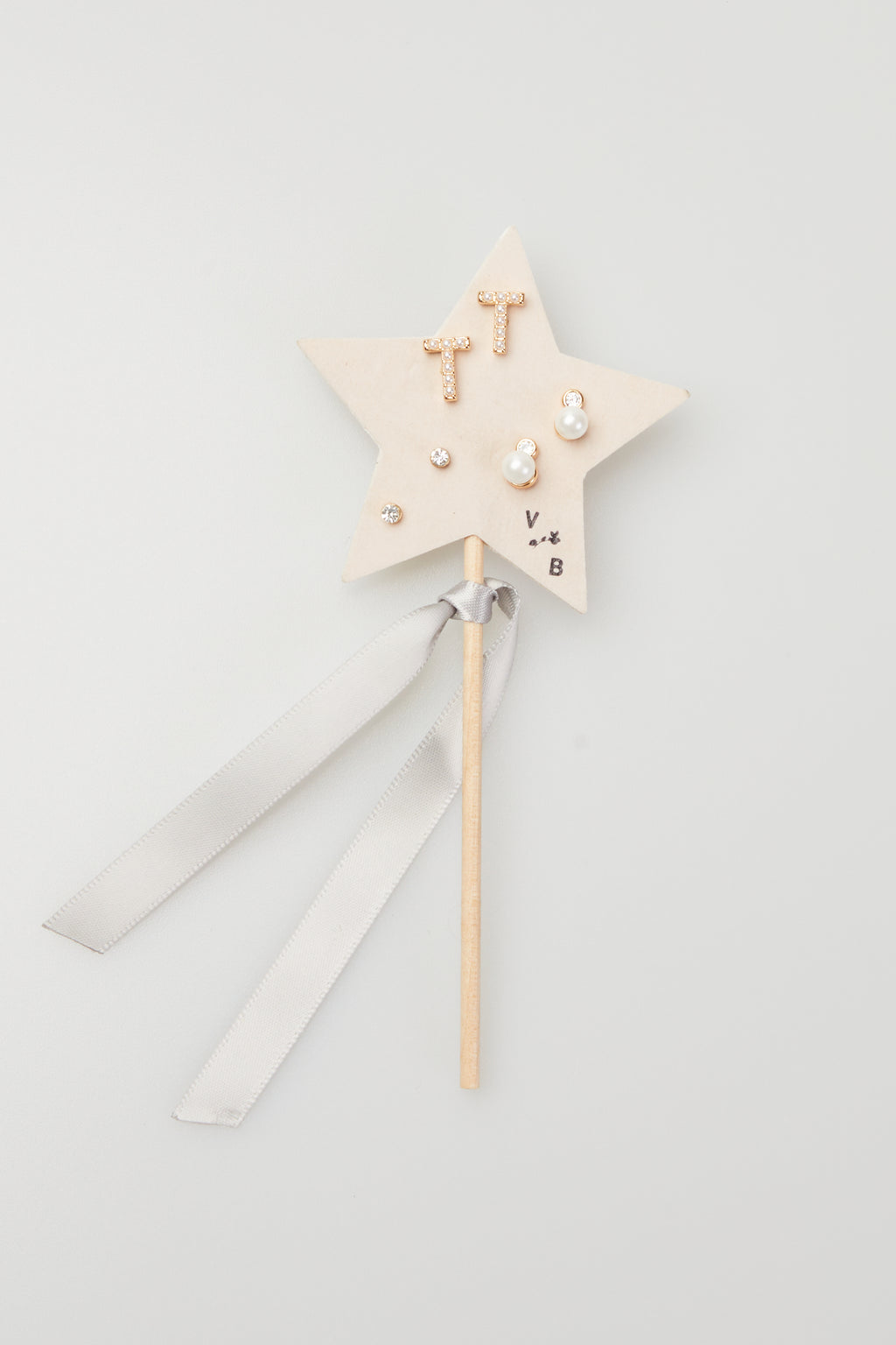 Mini Pearlie Initial Star Pennant