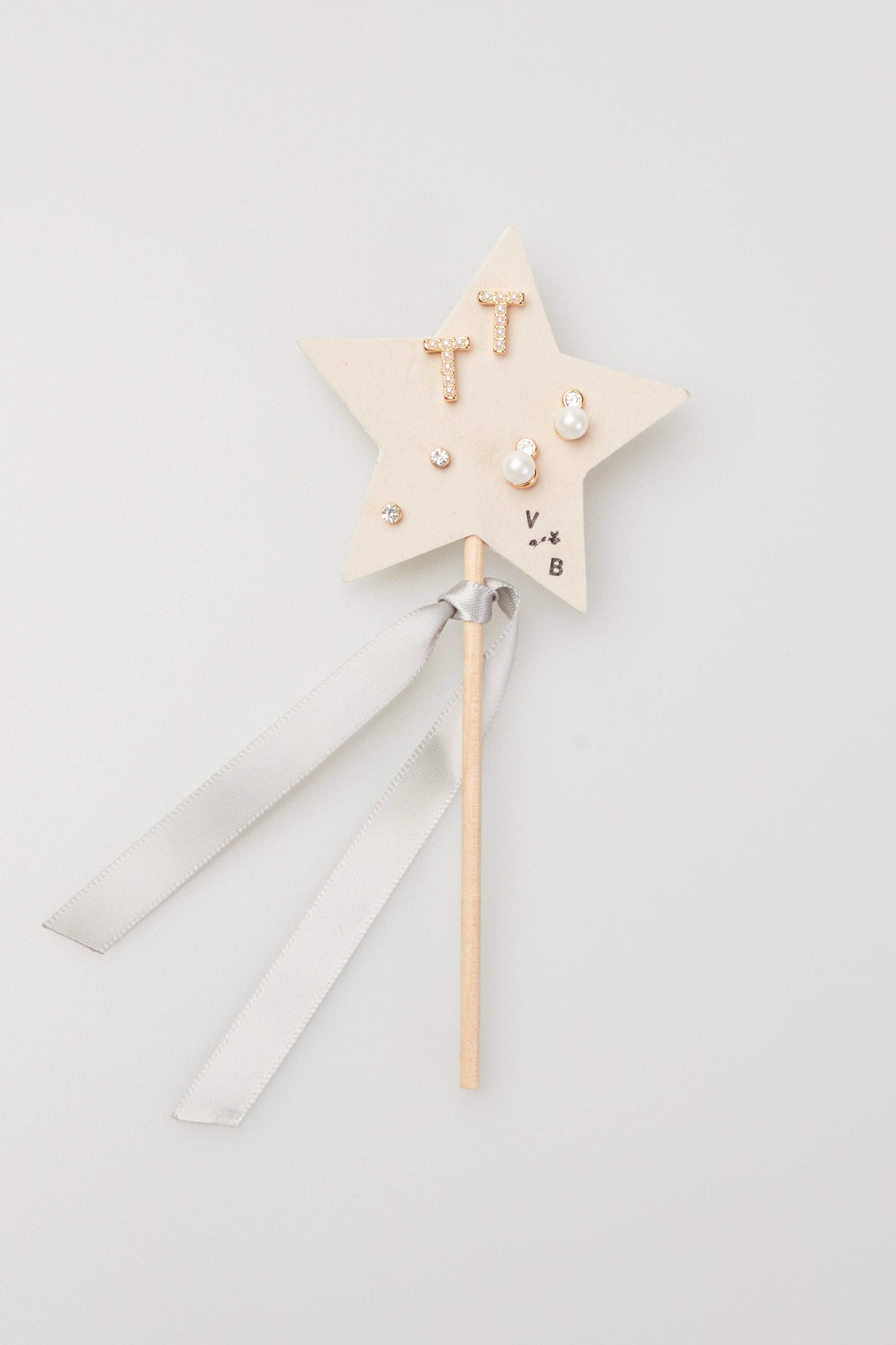 Mini Pearlie Initial Star Pennant