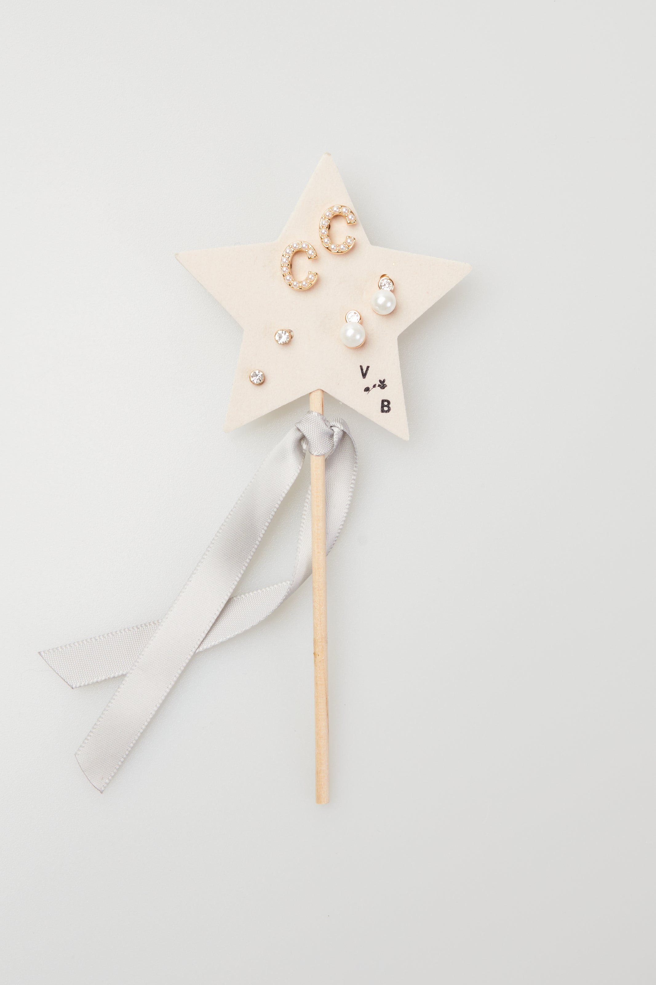Mini Pearlie Initial Star Pennant