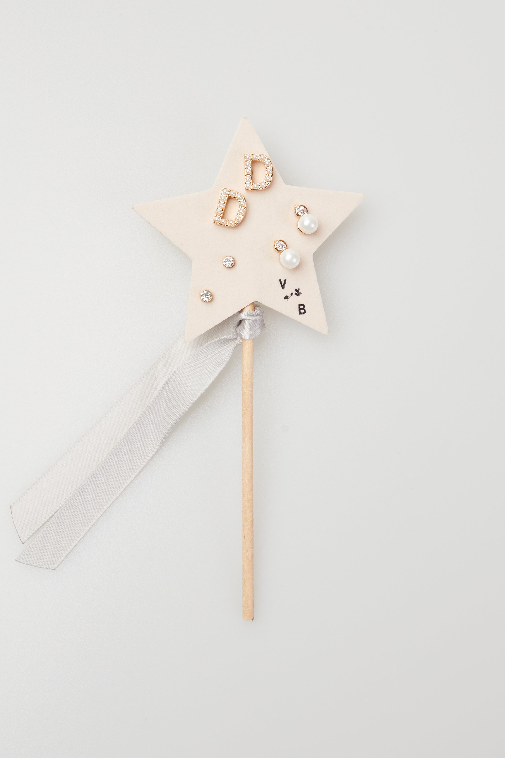 Mini Pearlie Initial Star Pennant