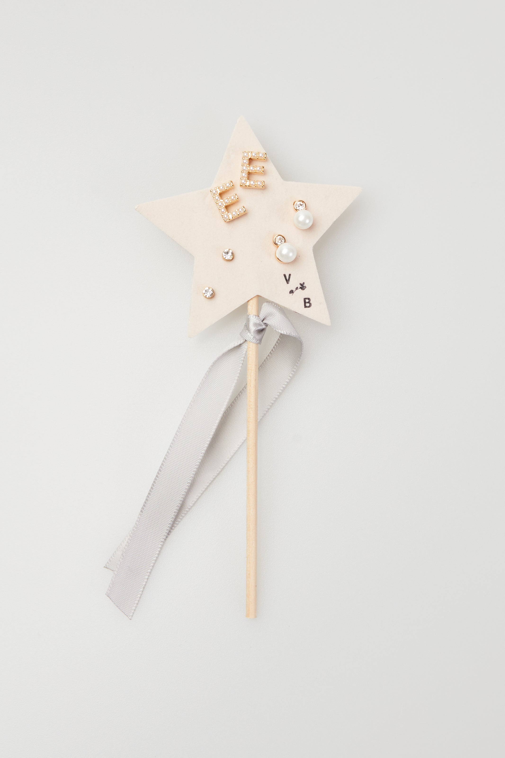 Mini Pearlie Initial Star Pennant