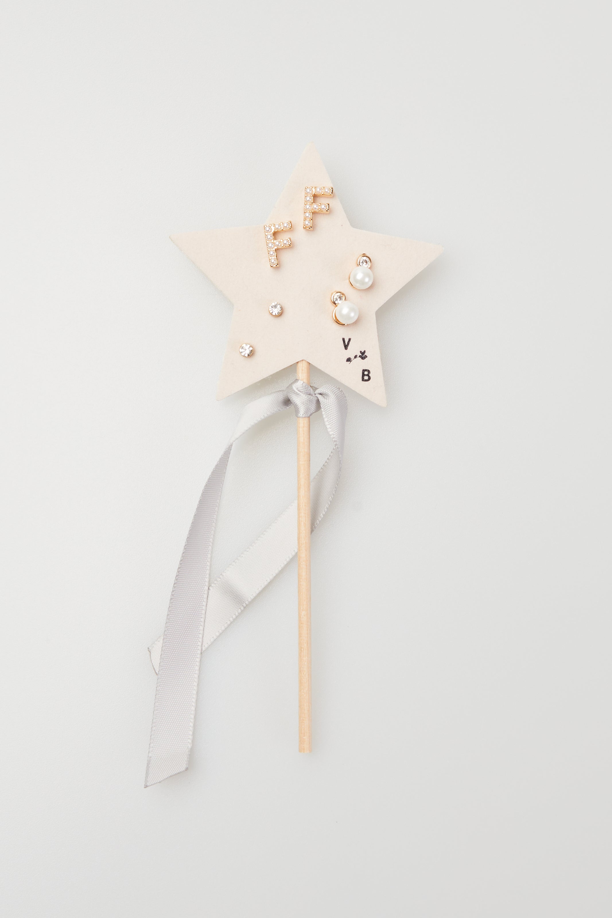 Mini Pearlie Initial Star Pennant