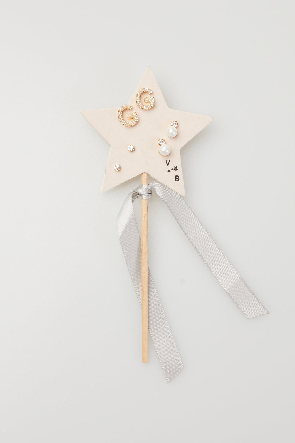 Mini Pearlie Initial Star Pennant