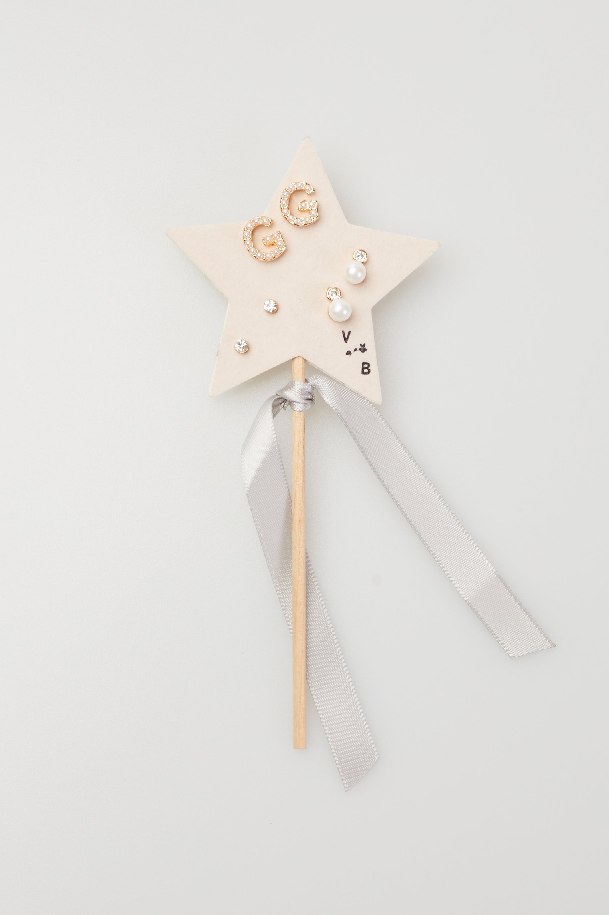 Mini Pearlie Initial Star Pennant