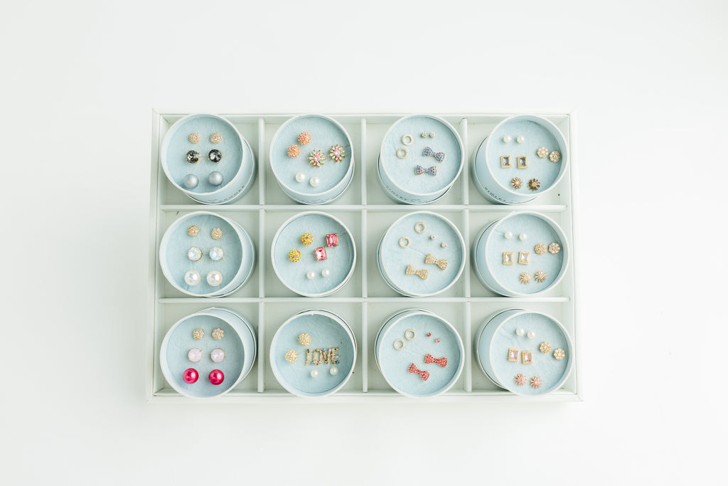 Crystal Boxed Earring Sets