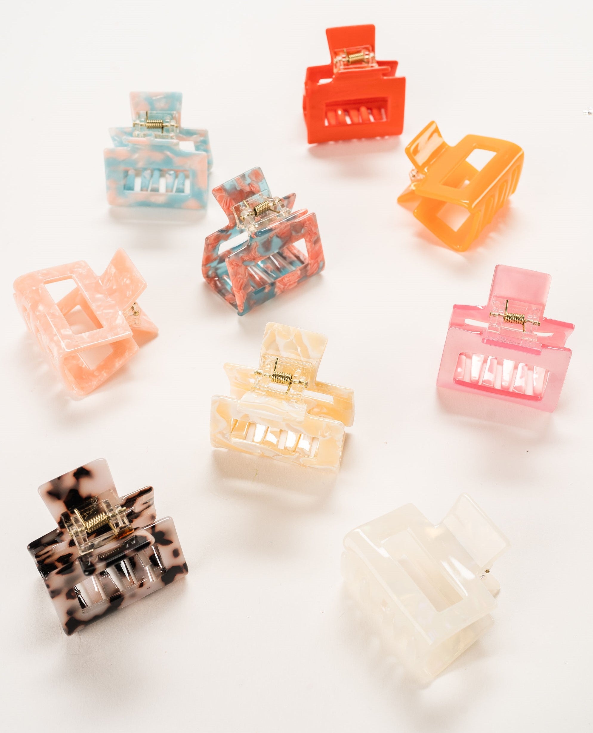 Petite Hair Claw Trio