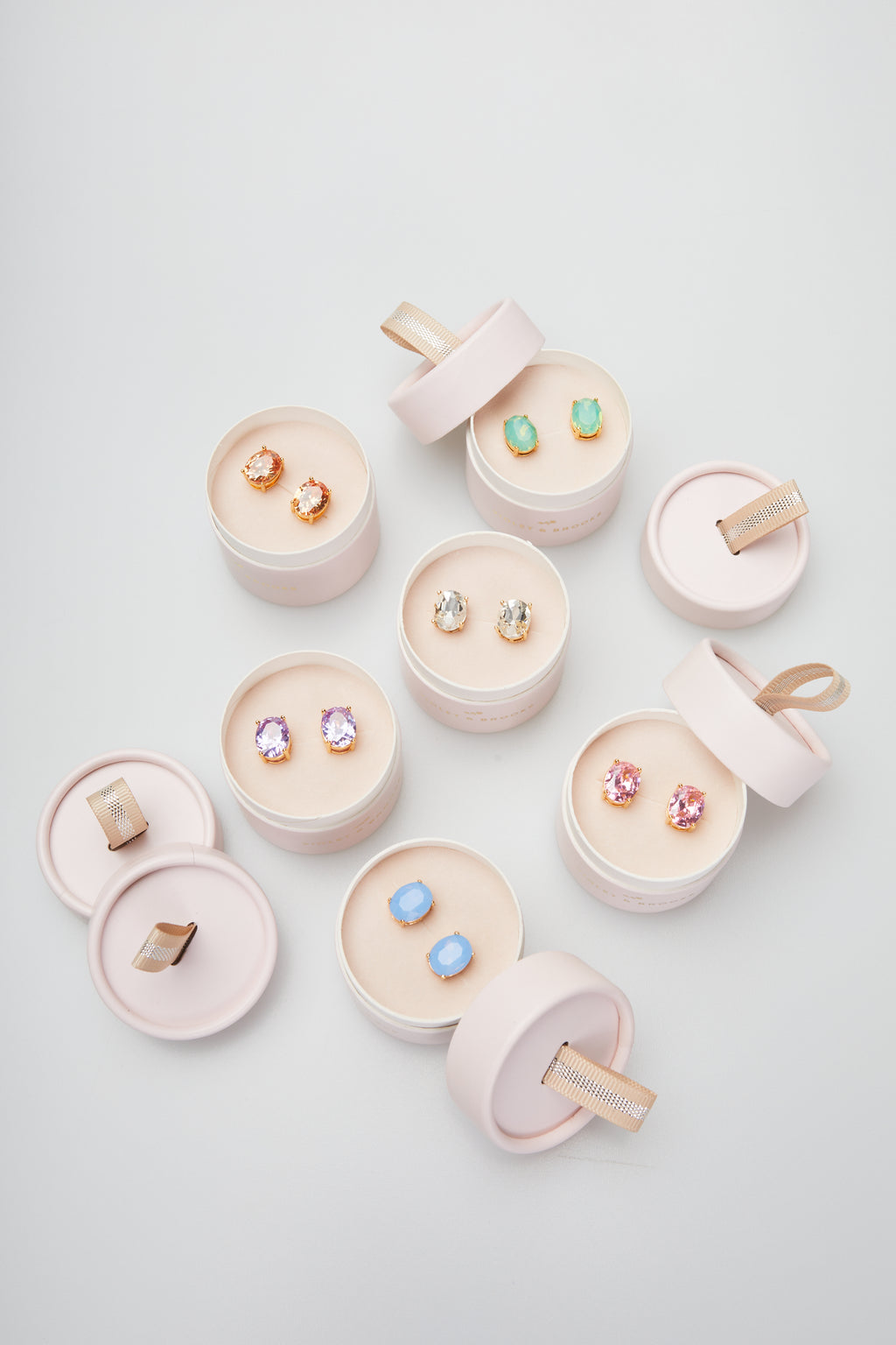 Mia Sparkle Crystal Post Earrings