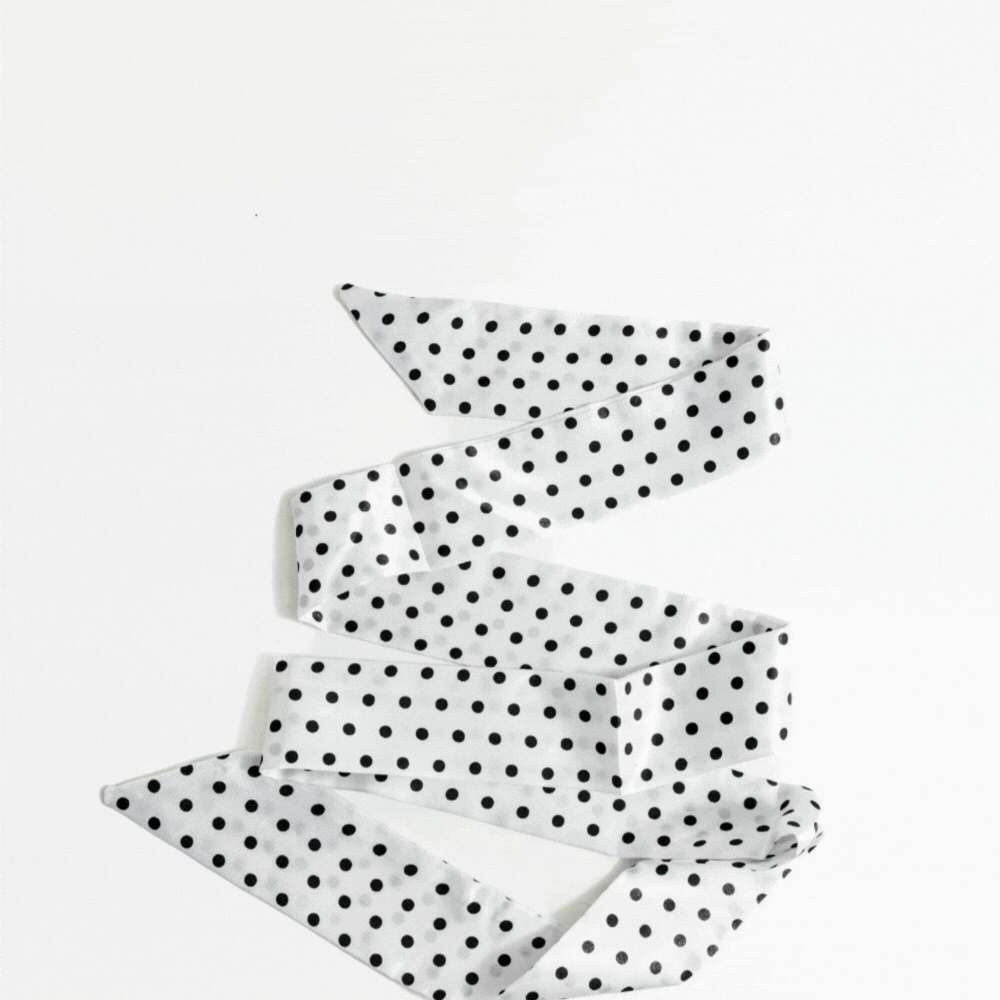 Dot Skinny Scarf