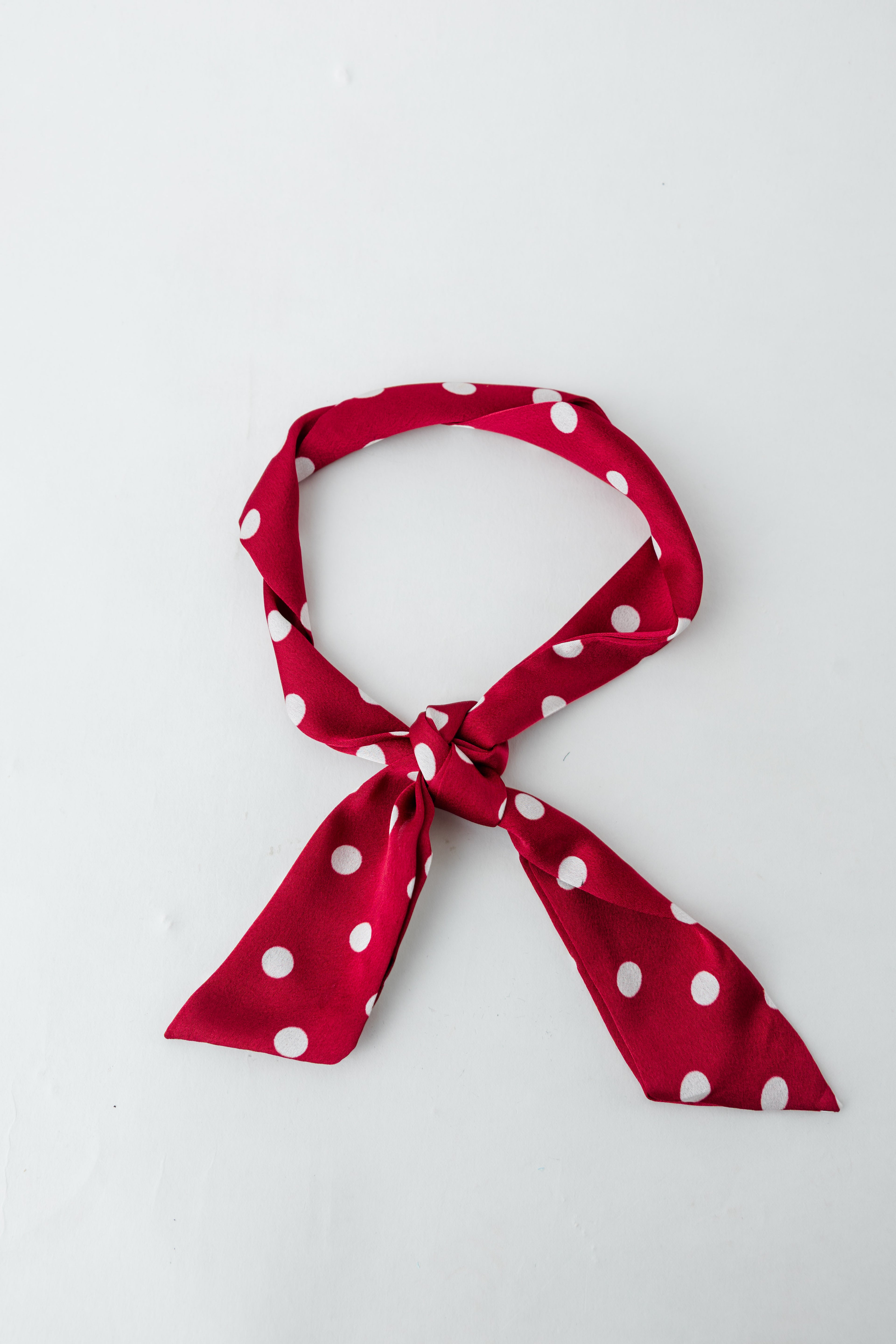 Dot Skinny Scarf