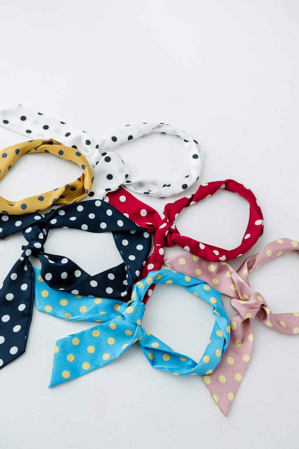 Dot Skinny Scarf