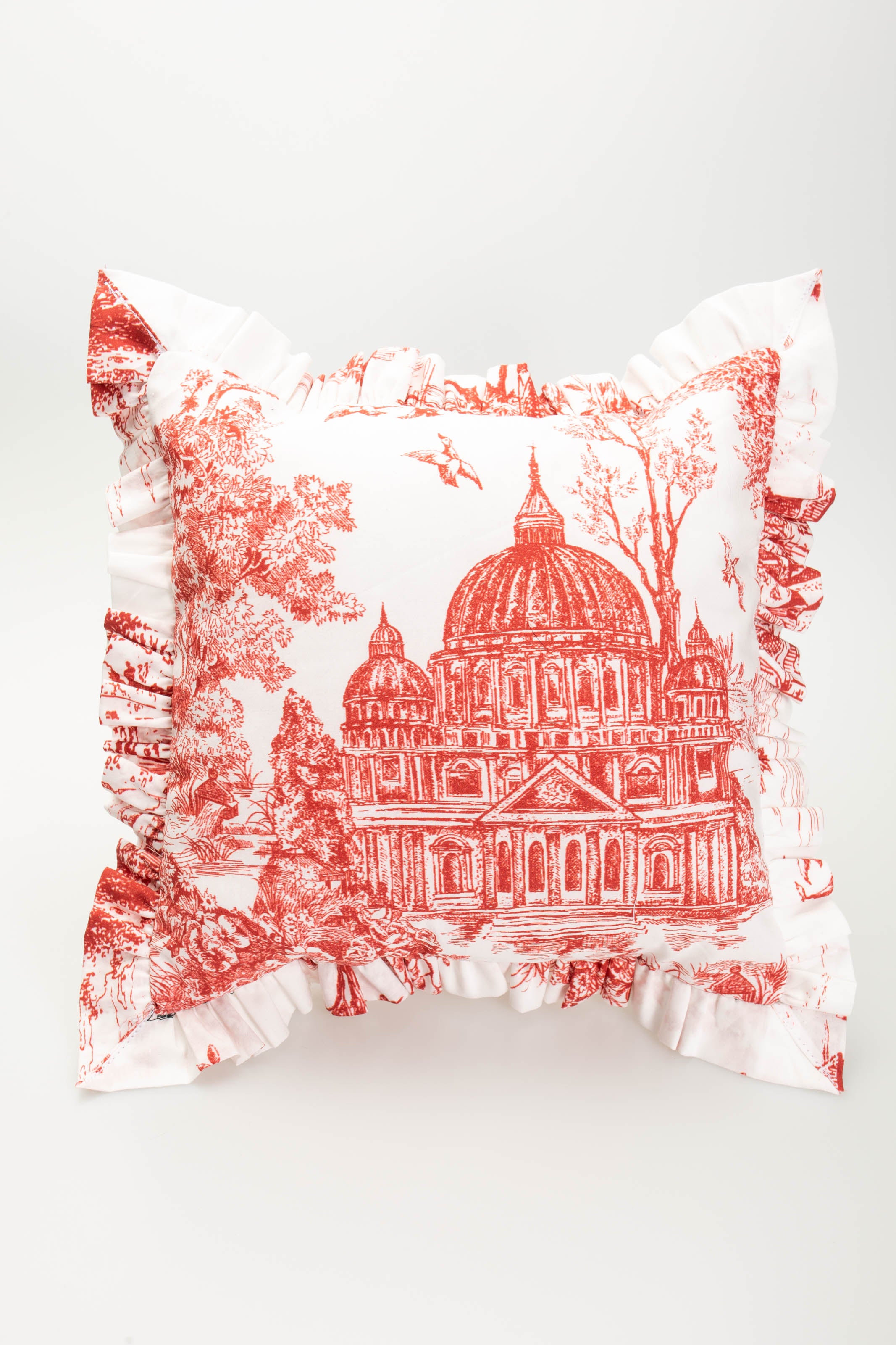 Colette Toile Throw Pillow