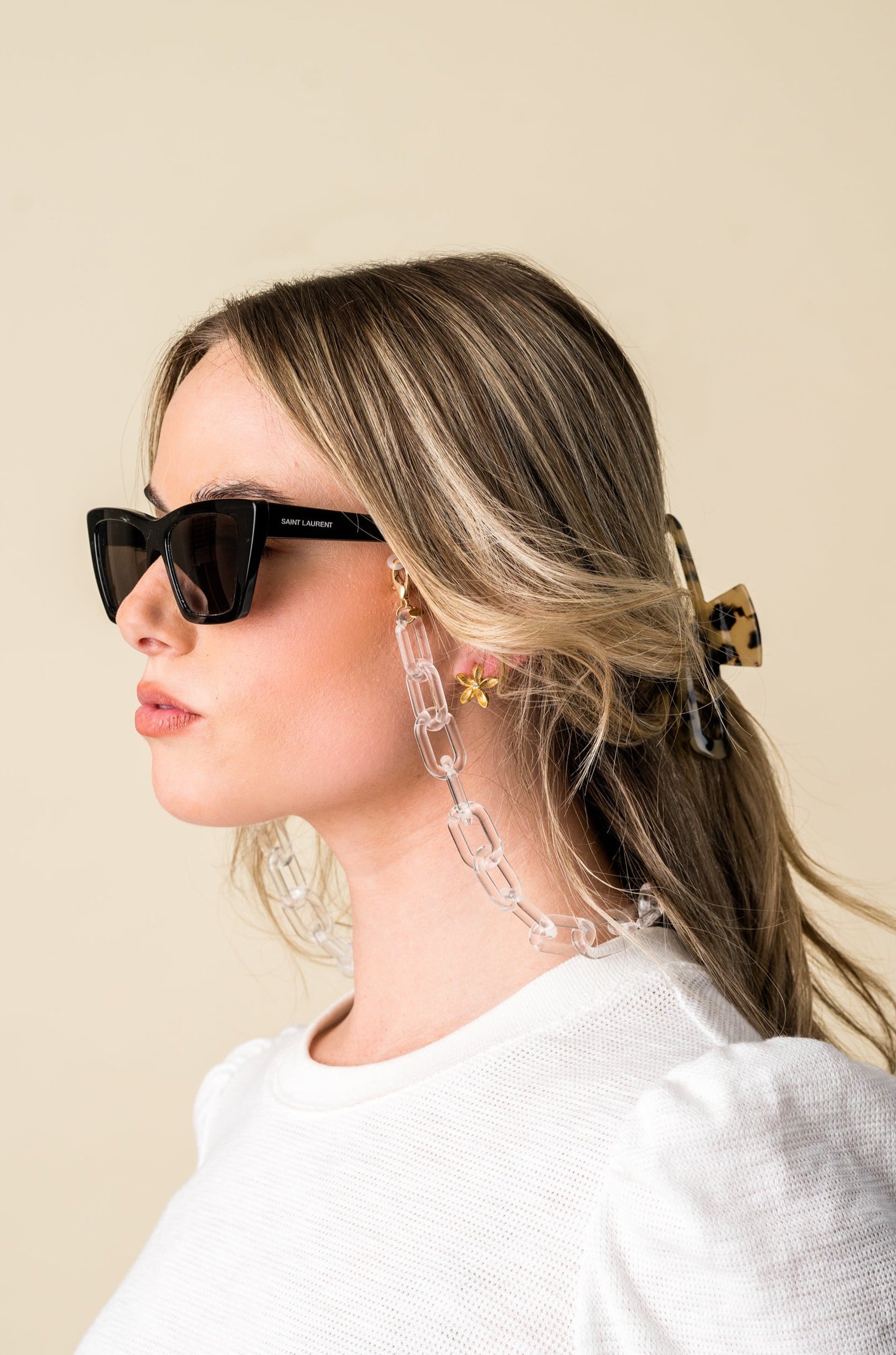 Claire Lucite Layering Chain